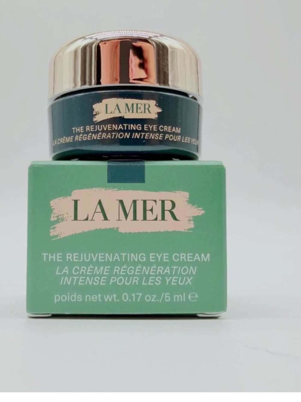 La Mer Rejuvenating Eye Cream 5ml/0.17 oz New in Box exp2028Very Fresh